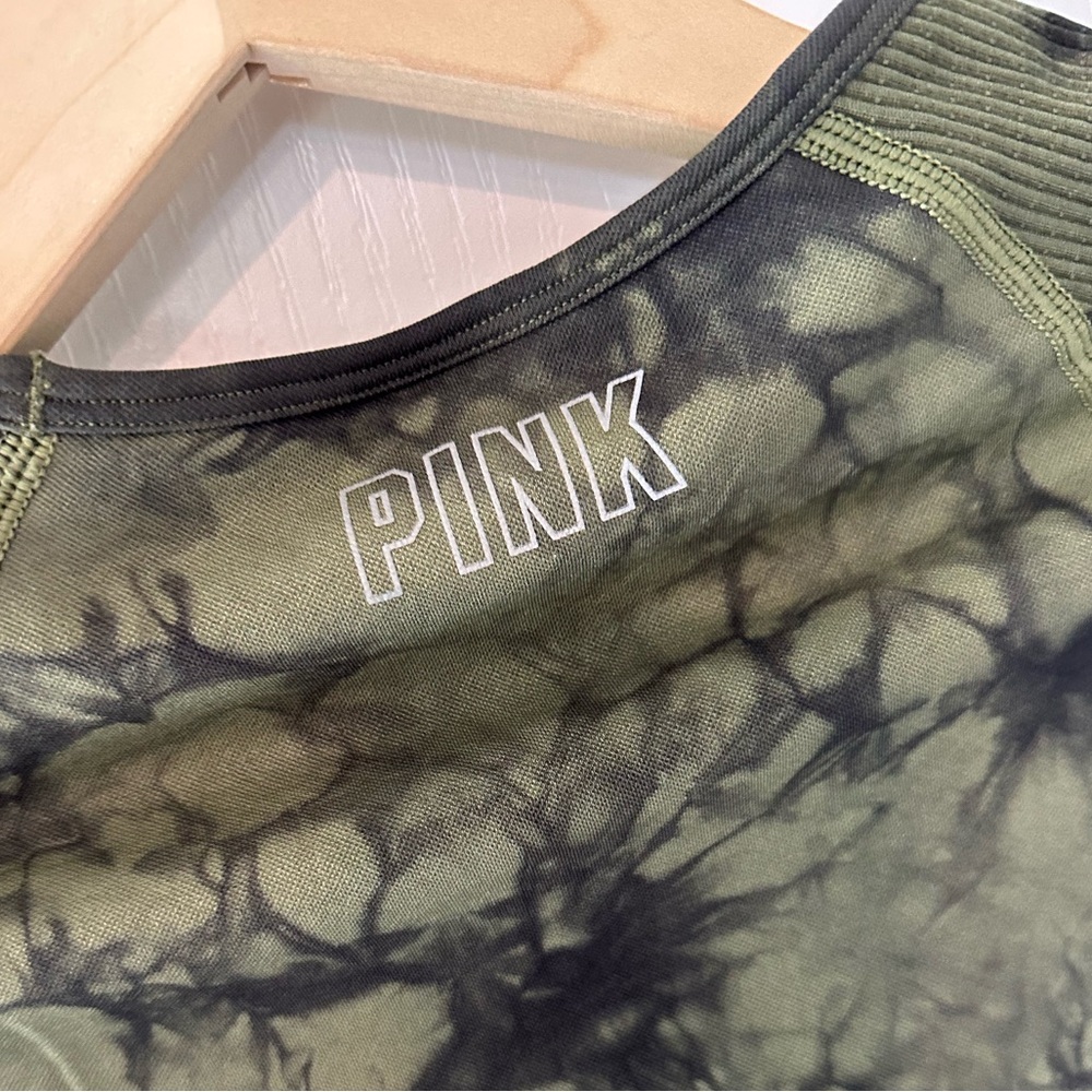 PINK Active tie dye crop long sleeve - Picture 11 of 11